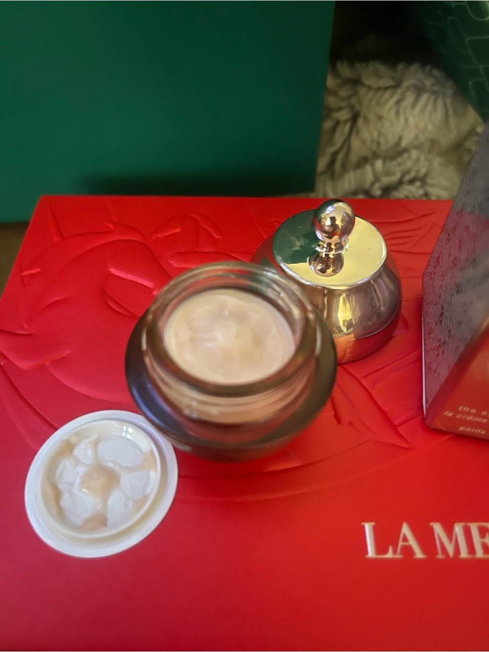 La Mer skin care 1full size and 5-tray sizes,LA MER red dragon envelopes,LM BOX - Picture 9 of 14
